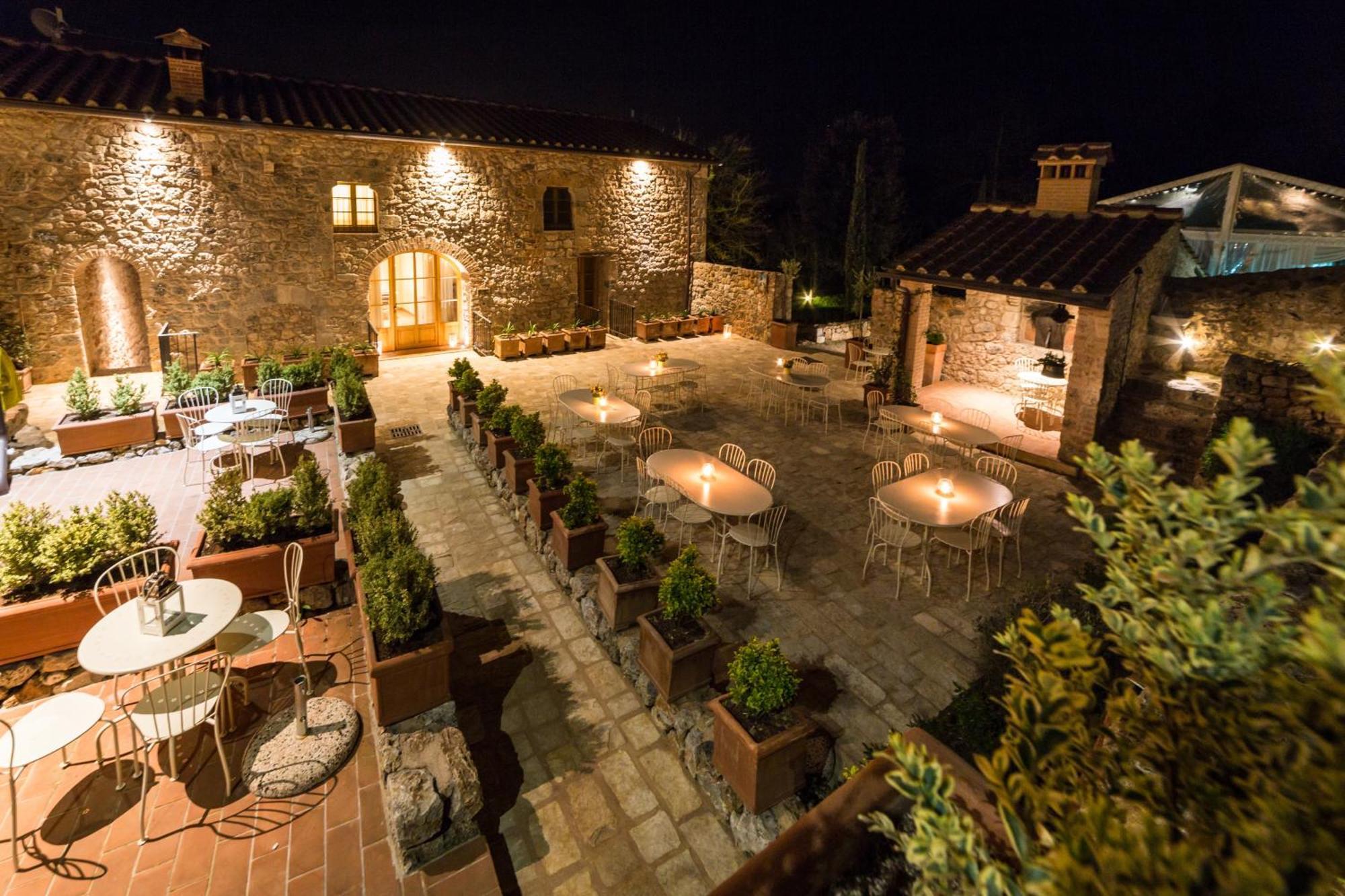 Relais La Costa Historical Residence Monteriggioni Eksteriør billede