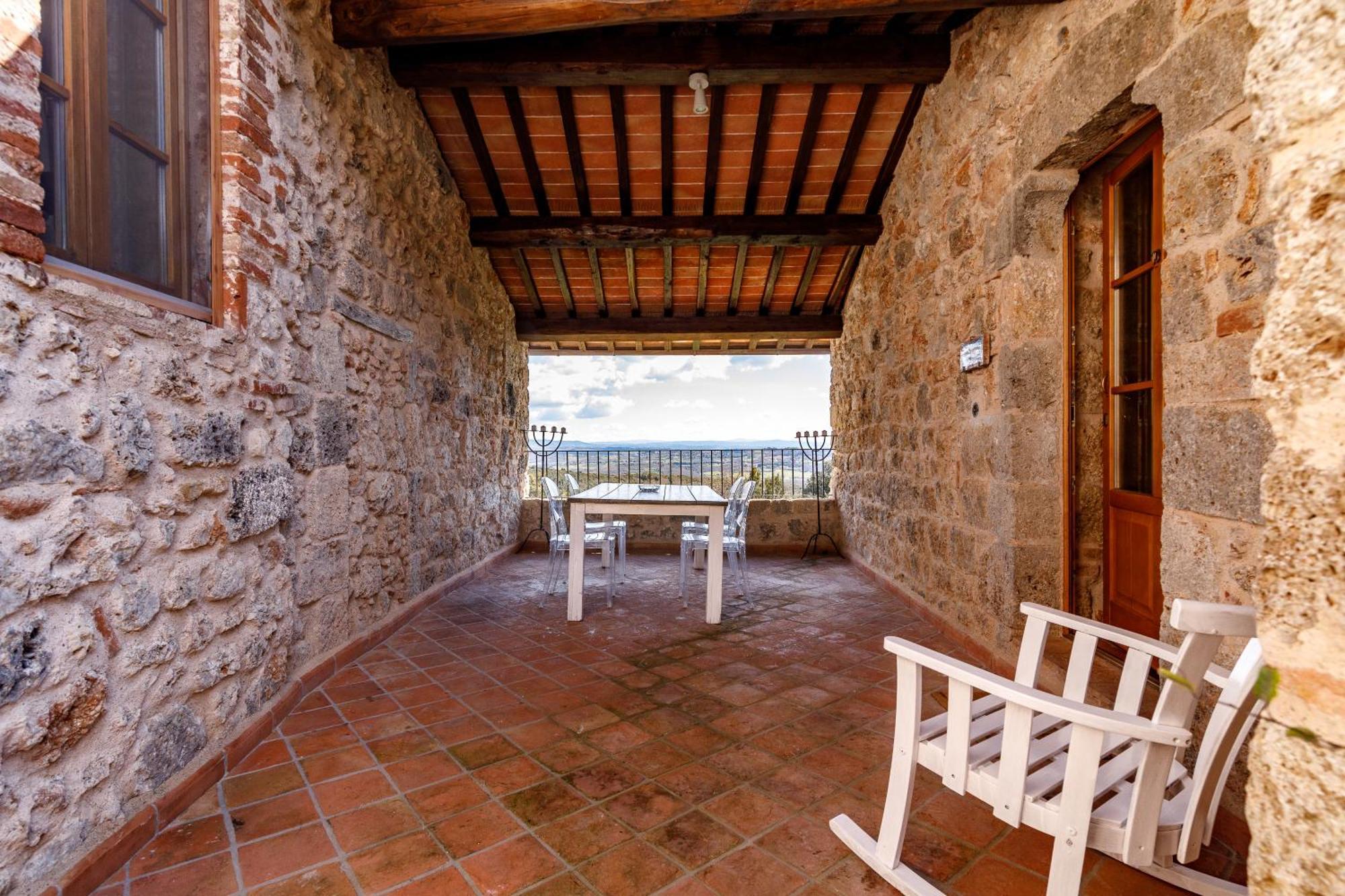 Relais La Costa Historical Residence Monteriggioni Eksteriør billede