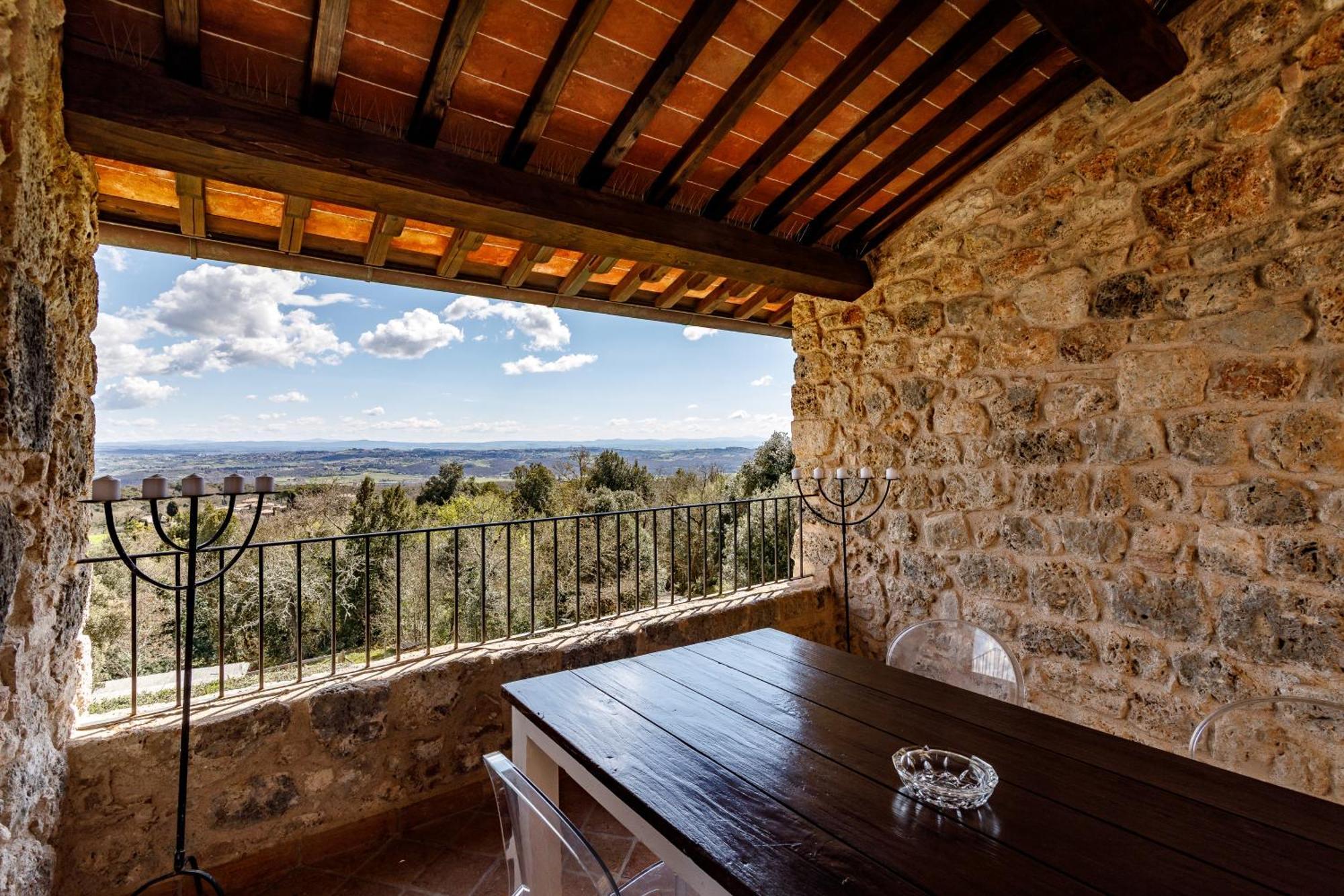 Relais La Costa Historical Residence Monteriggioni Eksteriør billede
