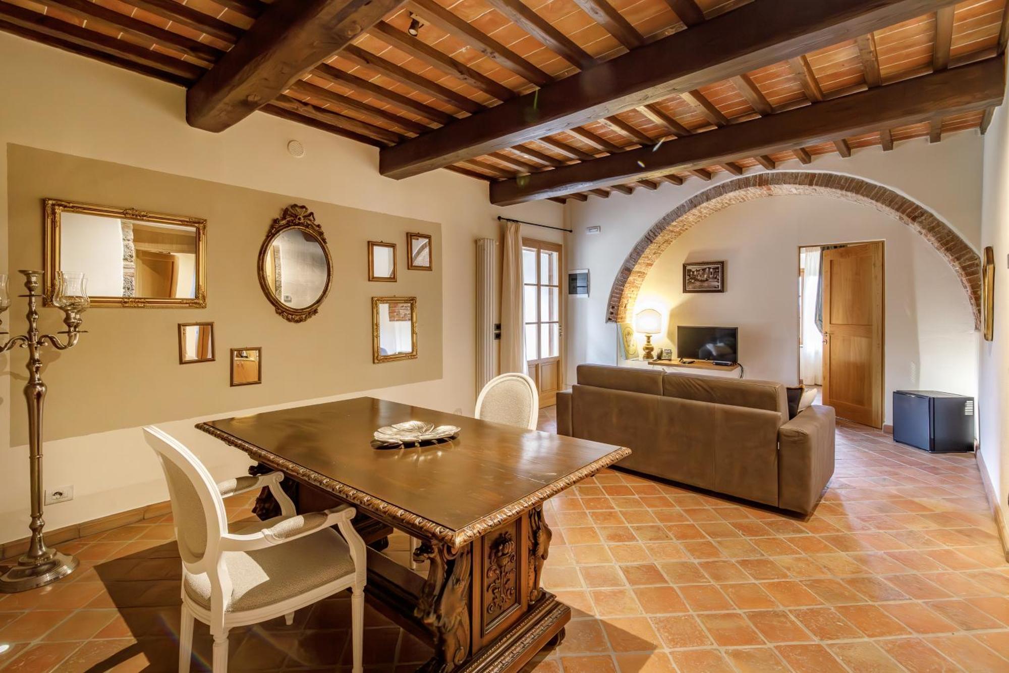 Relais La Costa Historical Residence Monteriggioni Eksteriør billede