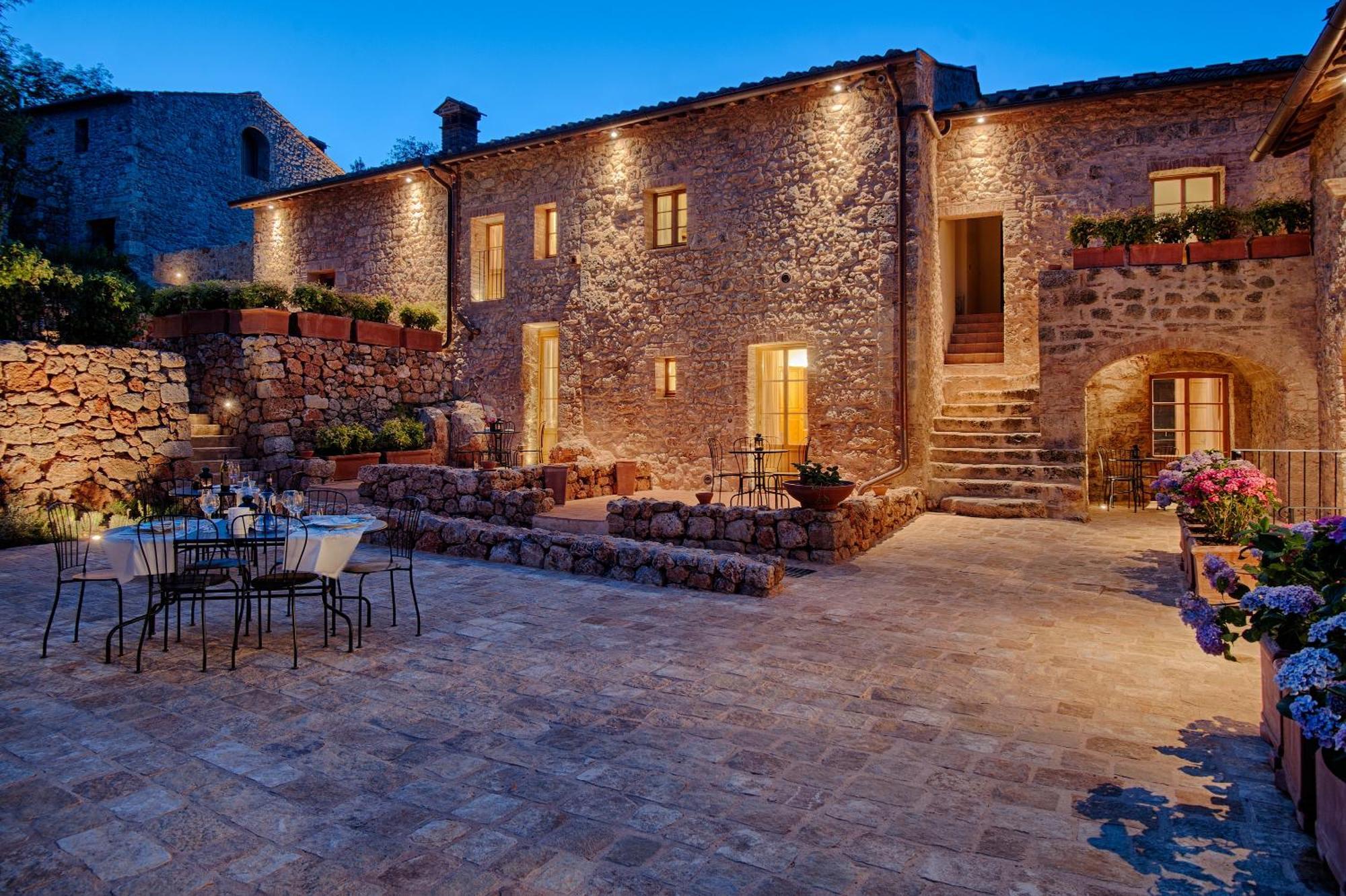 Relais La Costa Historical Residence Monteriggioni Eksteriør billede